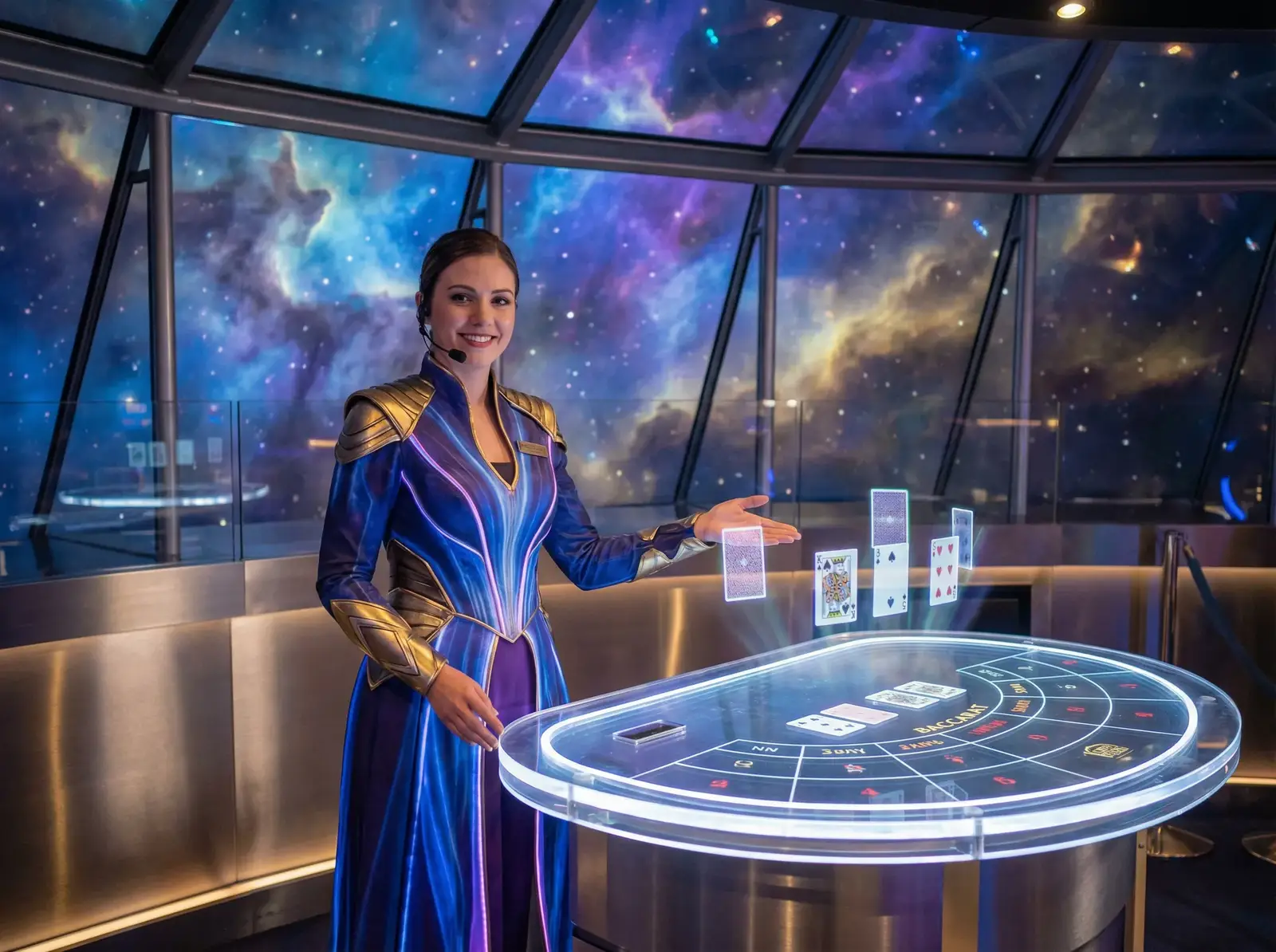 澳洲幸运五真人百家乐仙女座星云美女荷官